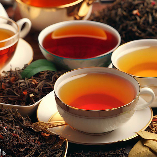 Benefits of different tea varieties