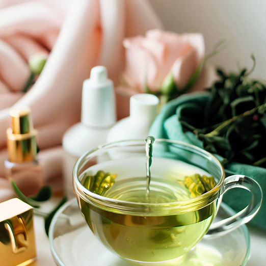 Как включить зелёный чай в свой ежедневный уход за собой
