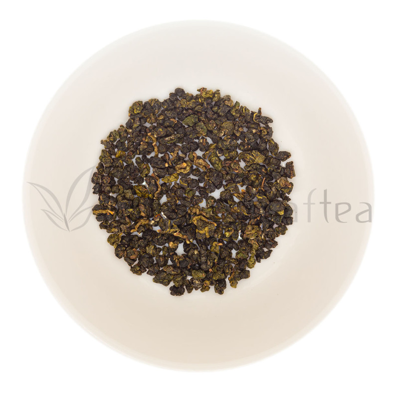 Копчёный молочный улун с горы Али Шань (Light Charcoal Roasted Jin Xuan Milk Oolong Tea) Image 4