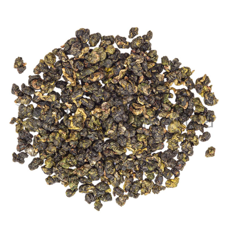 Копчёный молочный улун с горы Али Шань (Light Charcoal Roasted Jin Xuan Milk Oolong Tea) Image 4