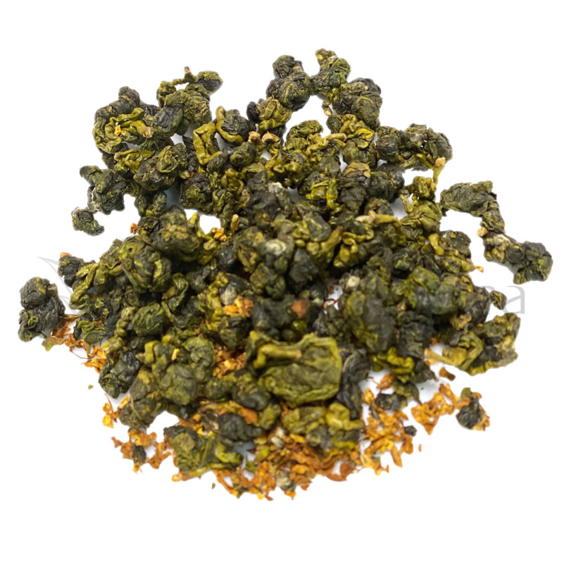 Улун Фу Шоу Шань с цветками османтуса (Fu Shou Shan Osmanthus Oolong) Image 2