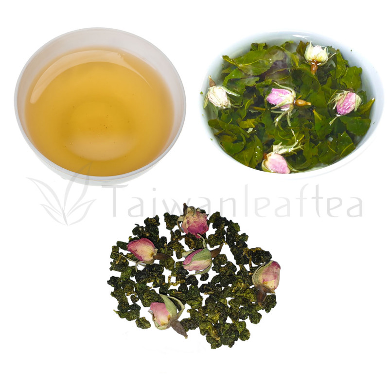 Улун с цветками тайваньской розы с горы Ли Шань (Li Shan Taiwan Rose Oolong) Main Image