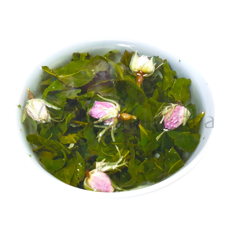 Улун с цветками тайваньской розы с горы Ли Шань (Li Shan Taiwan Rose Oolong) Image 2